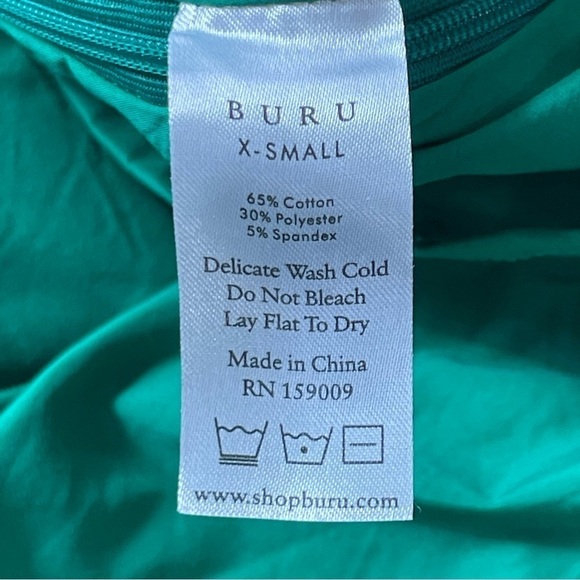 Buru Teagan Floral Print Tiered Ruffle Midi Pocketed A-Line Skirt and Top Set XS - Picture 13 of 16